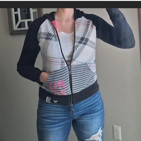 Woman's Roxy Reversible Jacket Size Small - Picture 2 of 4